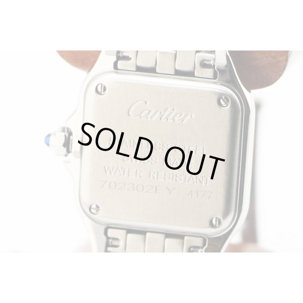 カルティエ　パンテールＳＭ　ＷＳＰＮ０００６　４１７７　白文字盤　裏面拡大