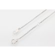 K18WG/PT900 エメラルドダイアイリペンダントネックレス 0.95ct 0.66ct 6.40g　留め具外したイメージ
