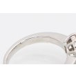 K18WG ダイアイリリング 1.00ct 5.00g　刻印(2)