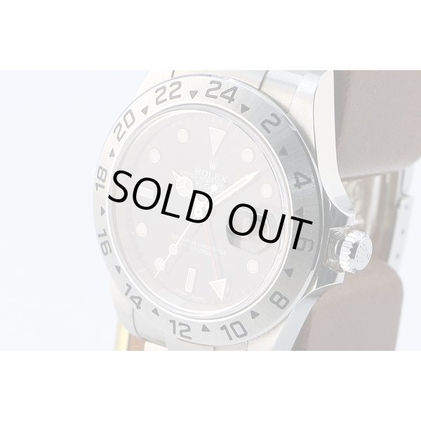 ロレックス　エクスプローラーII　１６５７０　黒文字盤　Ｄ番　サイド拡大