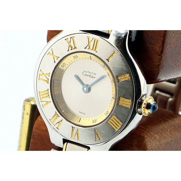 カルティエ　マスト２１　コンビ　１３４０　サイド拡大