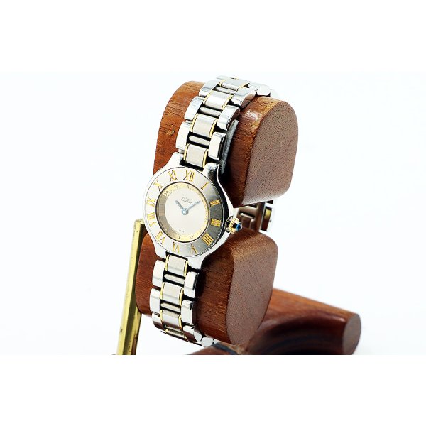 カルティエ　マスト２１　コンビ　１３４０　サイド