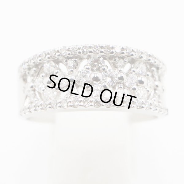 PT900 ダイアイリリング 0.80ct 6.10g