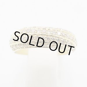 画像: K18 ダイアイリリング 1.04ct 6.90g