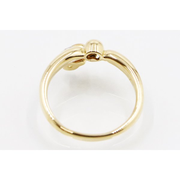 K18 ダイアイリリング 0.44ct 3.40g　内側