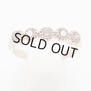 画像: K18PG ダイアイリリング 0.50ct 2.80g