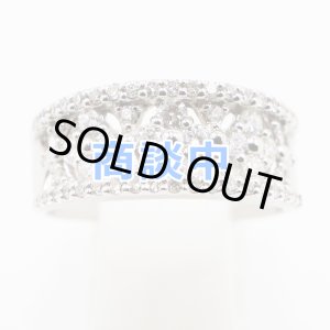 画像: PT900 ダイアイリリング 0.80ct 6.10g