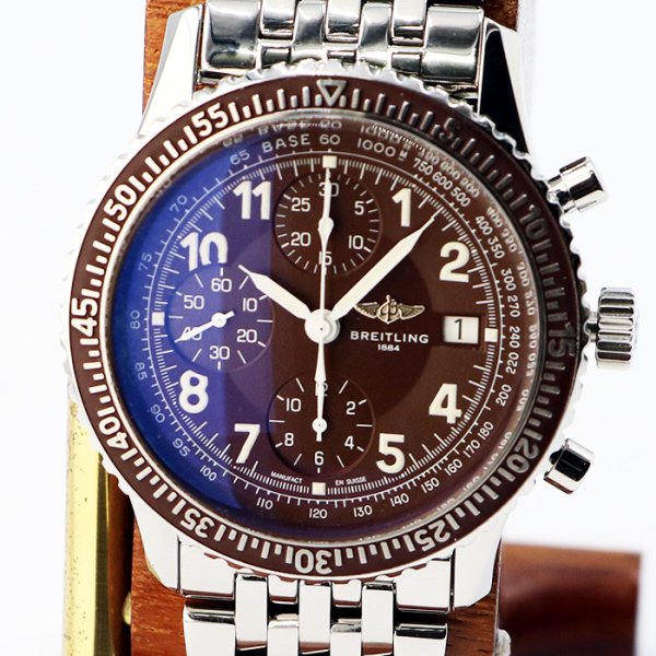 ブライトリング　アヴィスター　Ａ１３０２４　茶文字盤