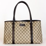 画像: グッチ GGスプリーム トートバック 114595 204990 ベージュ/ブラウン