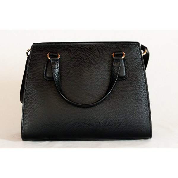 グッチ　ソーホー インターロッキングG 2WAYハンドバック 607722 213317 ブラック　裏面