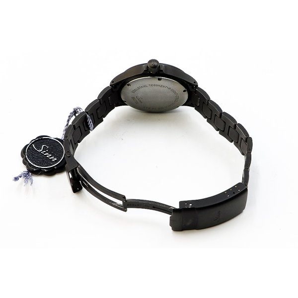 ジン　８５６Ｓ　ＵＴＣ　黒文字盤　ブレス