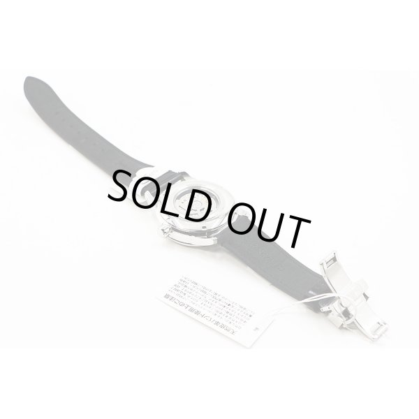 シチズン　コレクション　メカニカル　ＮＢ３０２０－０８Ａ　銀箔漆文字盤　革ベルト状態　裏面