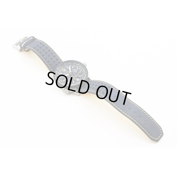 シチズン　プロマスター　ＢＪ７００７－０２Ｌ　紺文字盤　ブルーエンジェルス　革ベルト状態　表面