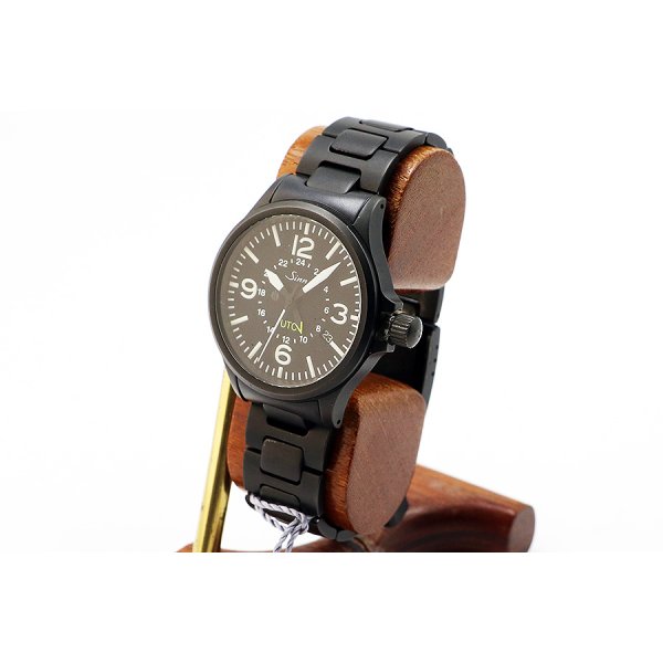 ジン　８５６Ｓ　ＵＴＣ　黒文字盤　サイド