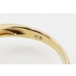 K18 ダイアイリリング 0.11ct 3.40g　刻印