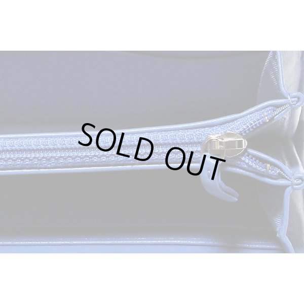 シャネル　ボーイシャネル ニツ折長財布 A80286 ブルー　小銭入れ