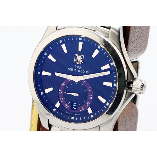 タグホイヤー (TAG HEUER) 限定版タイガーウッズ時計 タグホイヤー LINK タイガーウッズ 腕時計の買取実績 | 買取専門