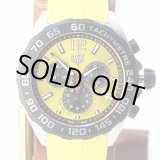 画像: タグホイヤー　フォーミュラー１　クロノグラフ　ＣＡＺ１０１ＡＭ　黄色文字盤