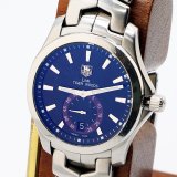 画像: タグホイヤー　リンク　ＷＪＦ２１１Ｄ　黒文字盤　紫リング　タイガーウッズ限定