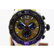 タグホイヤー　フォーミュラー１　クロノグラフ　ＣＡＺ１０１ＡＭ　黄色文字盤　ライト