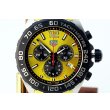 タグホイヤー　フォーミュラー１　クロノグラフ　ＣＡＺ１０１ＡＭ　黄色文字盤　表面拡大
