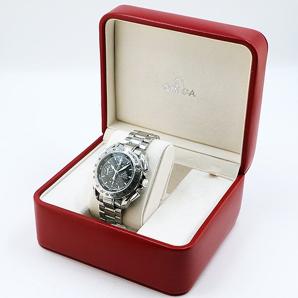 オメガ　スピードマスタースプリットセコンド　３８４０．５０　黒文字盤　箱