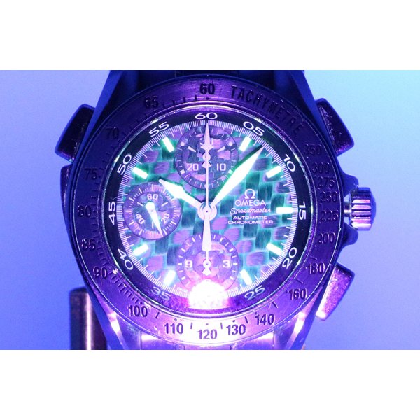 オメガ　スピードマスタースプリットセコンド　３８４０．５０　黒文字盤　ライト