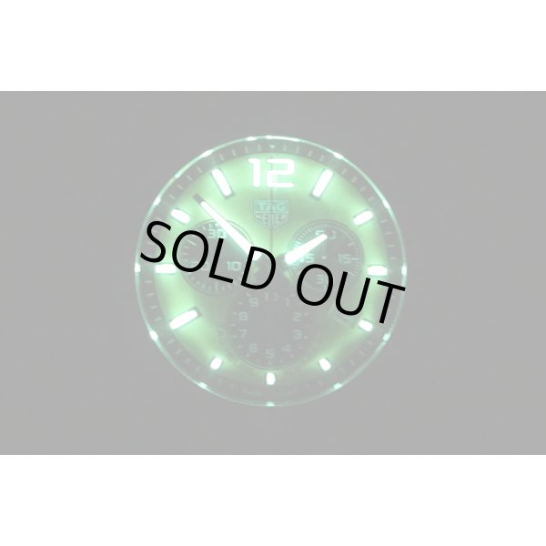 タグホイヤー　フォーミュラー１　クロノグラフ　ＣＡＺ１０１ＡＭ　黄色文字盤　ライト暗闇