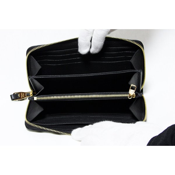 ルイ・ヴィトン　ジッピー・ウォレット M61864 ノワール　中身