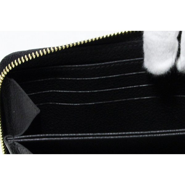 ルイ・ヴィトン　ジッピー・ウォレット M61864 ノワール　カード入れ