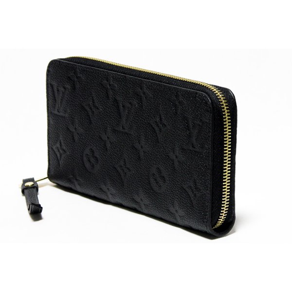 ルイ・ヴィトン　ジッピー・ウォレット M61864 ノワール　サイド