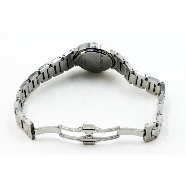 ブルガリ　ブルガリブルガリ　ＢＢ２６ＳＳ　銀文字盤　ブレス