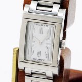 画像: ブルガリ　レッタンゴロ　ＲＴ４５Ｓ　白文字盤