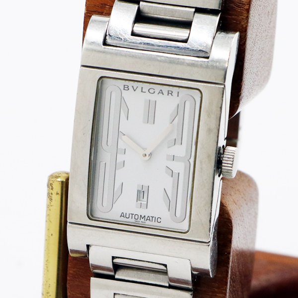 ブルガリ　レッタンゴロ　ＲＴ４５Ｓ　白文字盤