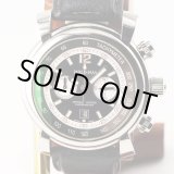 画像: ウォルサム　フィダルゴ　クロノグラフ　黒文字盤　白リング