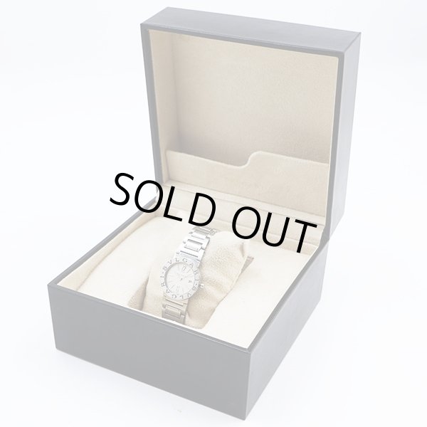 ブルガリ　ブルガリブルガリ　ＢＢ２６ＳＳ　銀文字盤　箱