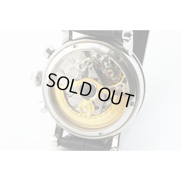 クロノスイス　ルナクロノ　ＣＨ７５２３　黒文字盤　裏面拡大