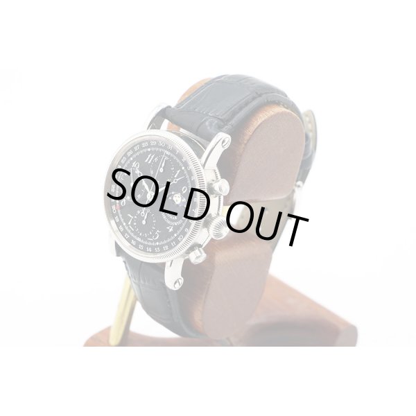 クロノスイス　ルナクロノ　ＣＨ７５２３　黒文字盤　サイド