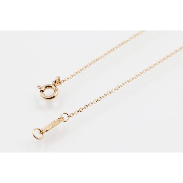 画像5: ティファニー　750PG　ハートキー ペンダントネックレス 2.80g (5)