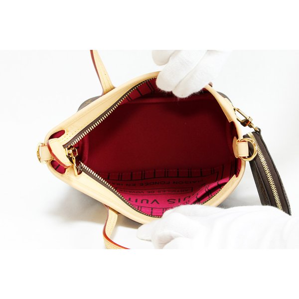 ルイ・ヴィトン　ネヴァーフルBB M46786 ローズ・ペオニー　中身