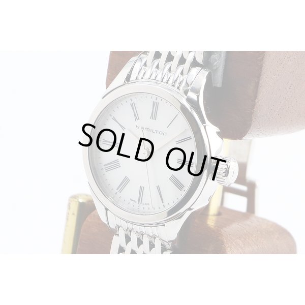 ハミルトン　バリアント　Ｈ３９２５１０　シェル文字盤　サイド拡大