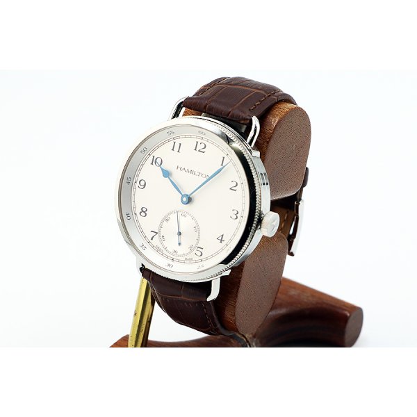 ハミルトン　カーキ　ネイビーパイオニア　Ｈ７８７１９５５３　銀文字盤　サイド