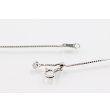 PT850/900 ダイアイリペンダントネックレス 0.35ct 4.90g　留め具外したイメージ(2)