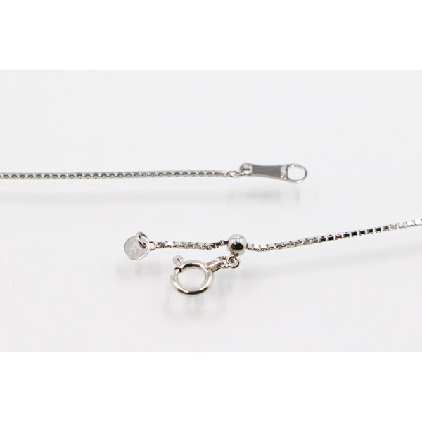 PT850/900 ダイアイリペンダントネックレス 0.35ct 4.90g　留め具外したイメージ(2)