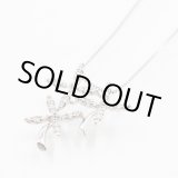 画像: K18WG ダイアイリペンダントネックレス 0.44ct 4.60g