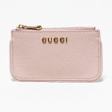 画像: グッチ　スクリプト ジップキーケース 790102 0416 ライトピンク