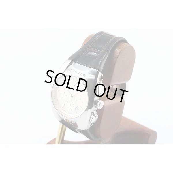 ブルガリ　エルゴン　クロノグラフ　ＥＧ３５ＳＣＨ　銀文字盤　サイド