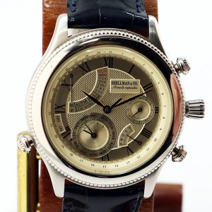 画像: シェルマン パーペチュアルカレンダーミニッツリピーター 25周年限定 銀文字盤