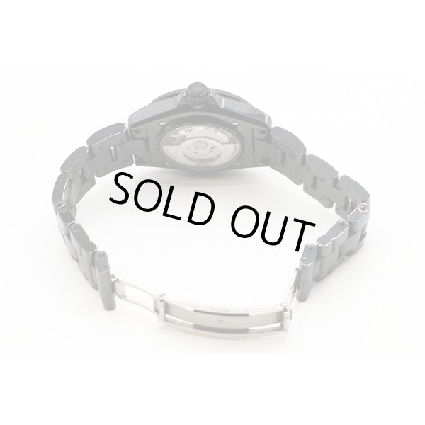 シャネル　Ｊ１２　Ｈ７９８９　インターステラ　黒文字盤　ブレス