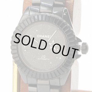 画像: シャネル J12 H7989 インターステラ 黒文字盤